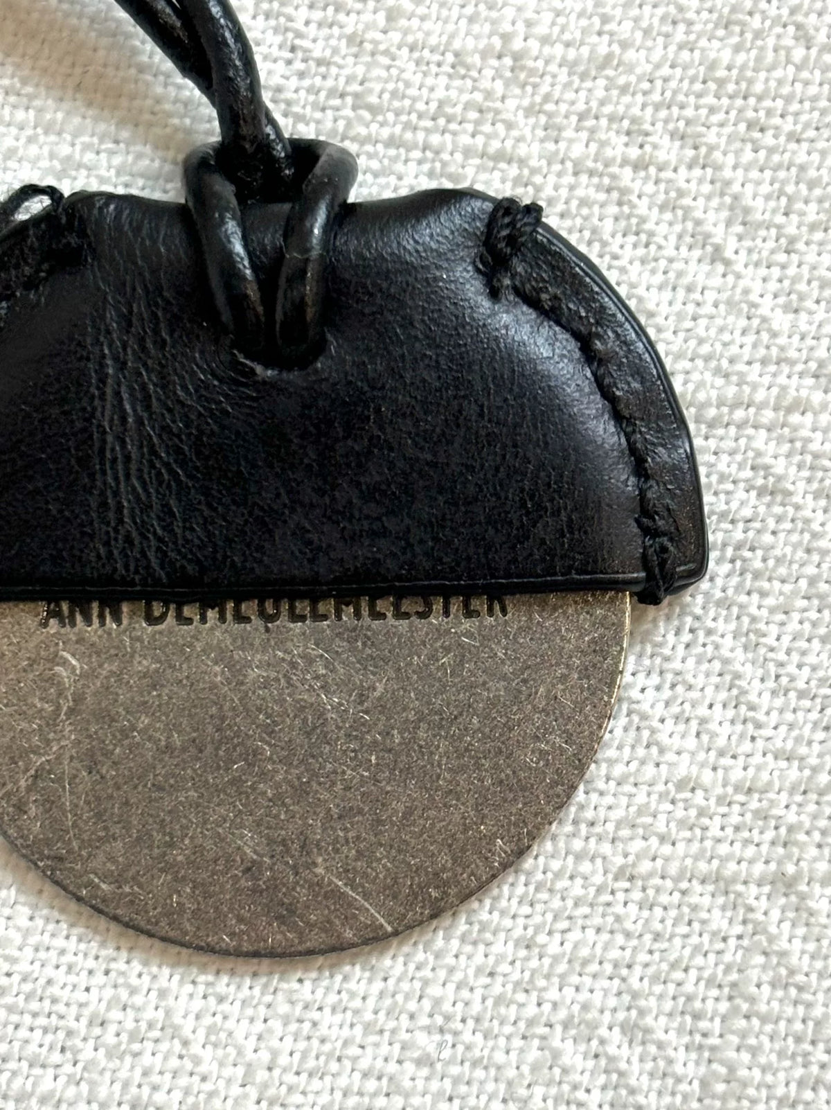 Ann Demeulemeester | Silver Dollar Necklace