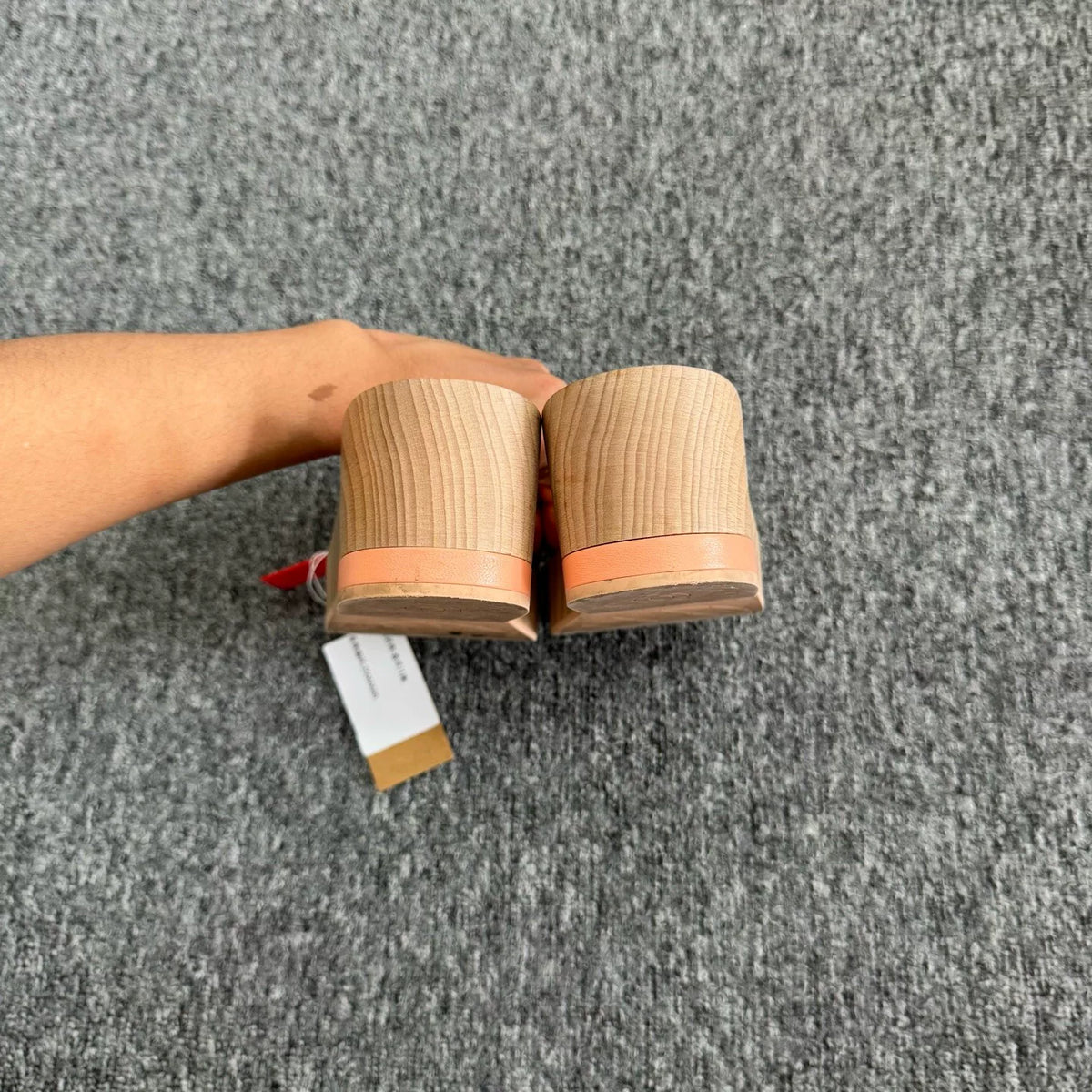 Chanel 22P pink double-C lambskin slippers
