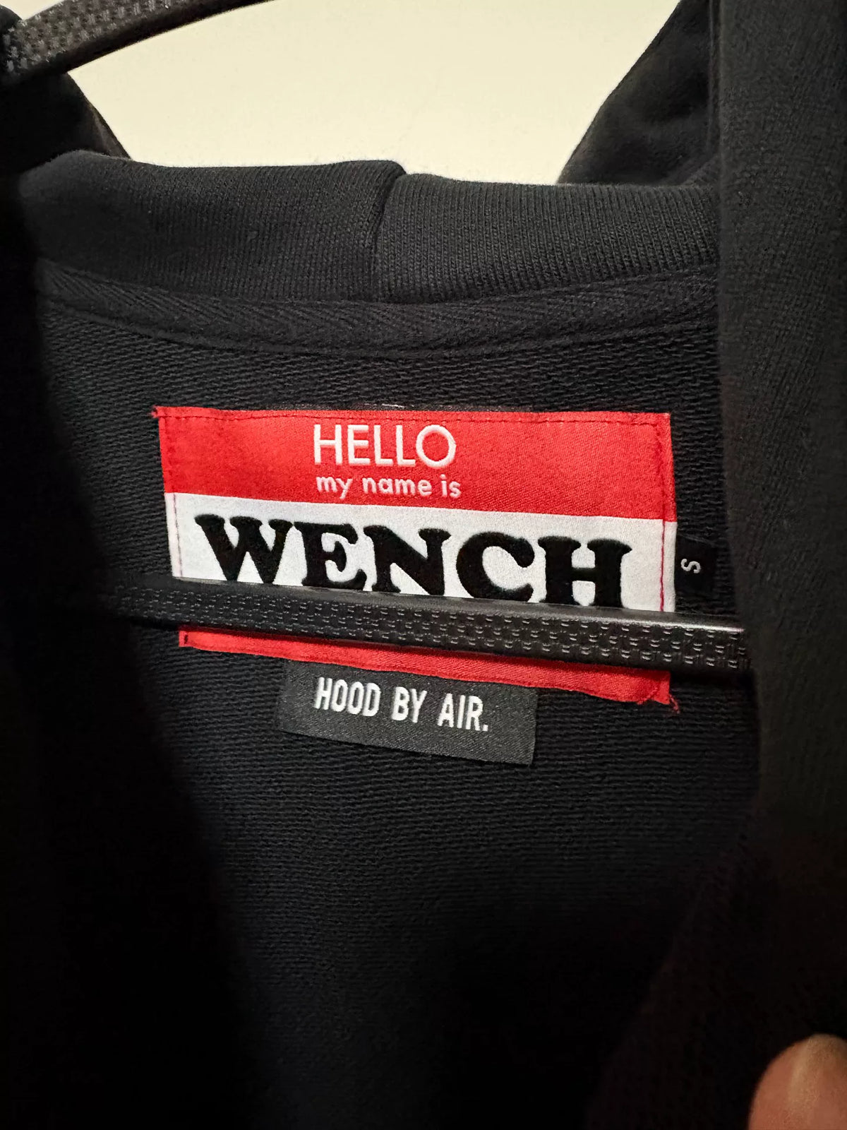 Hood By Air 'Never Trust A Church Girl' Sleeveless Zip-Up Cloak Hoodie