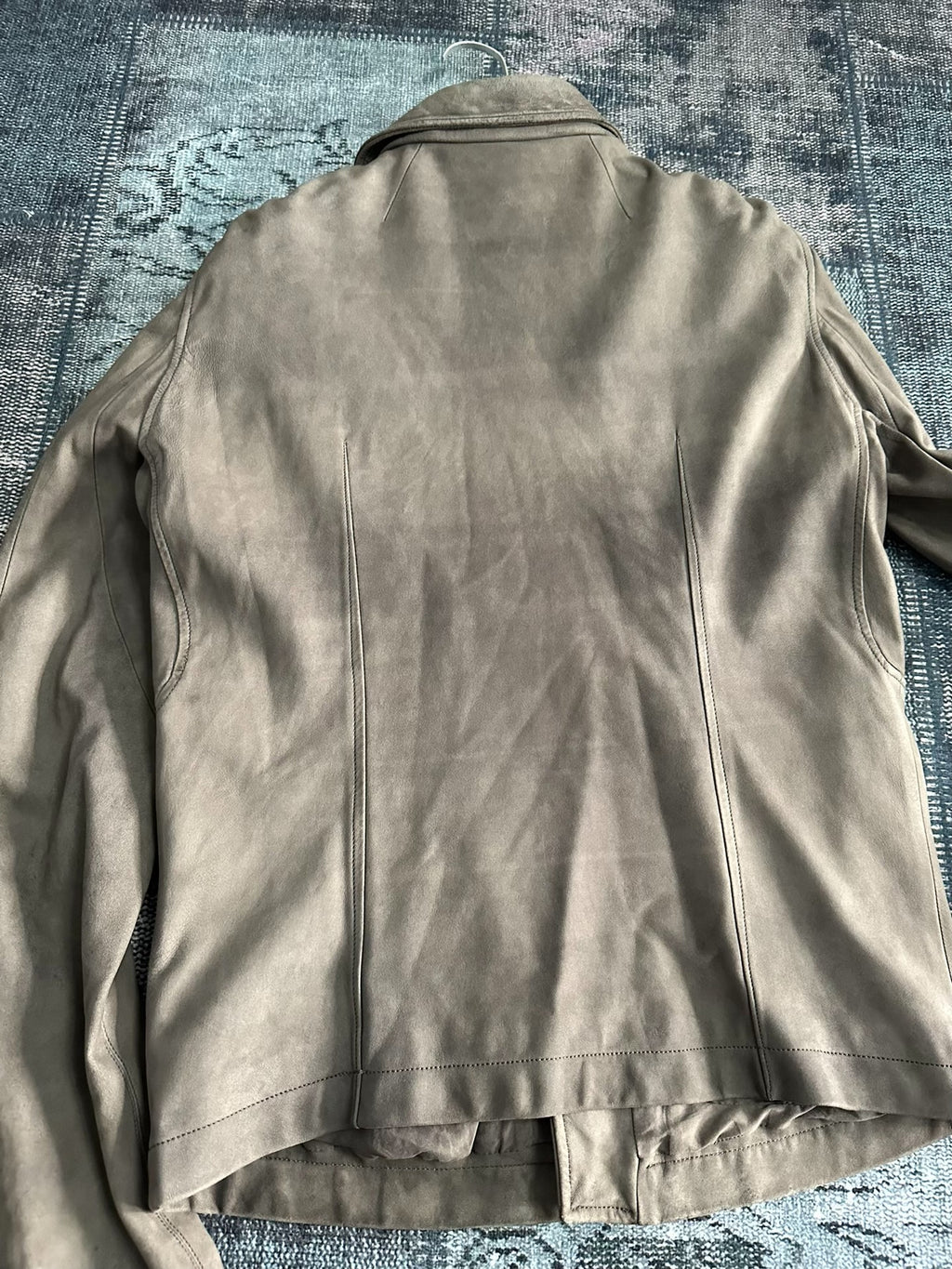 Rick Owens mainline leather jacket