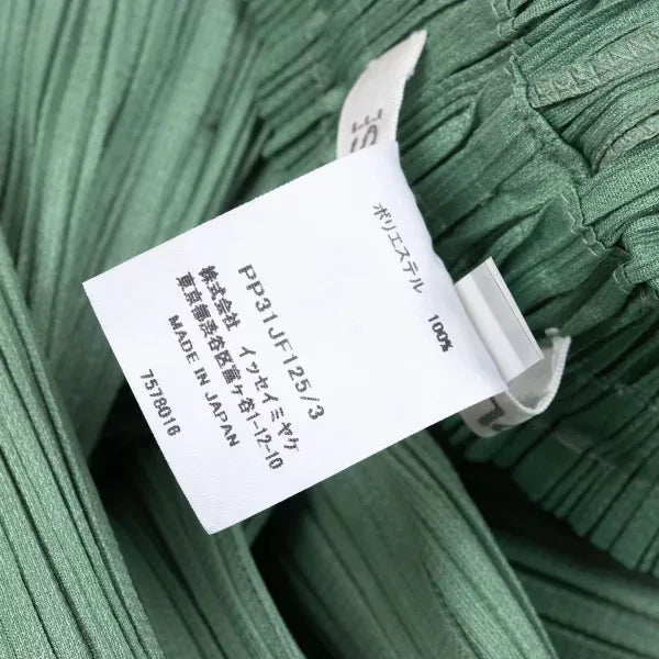Issey Miyake Vintage Green Pleated Pants