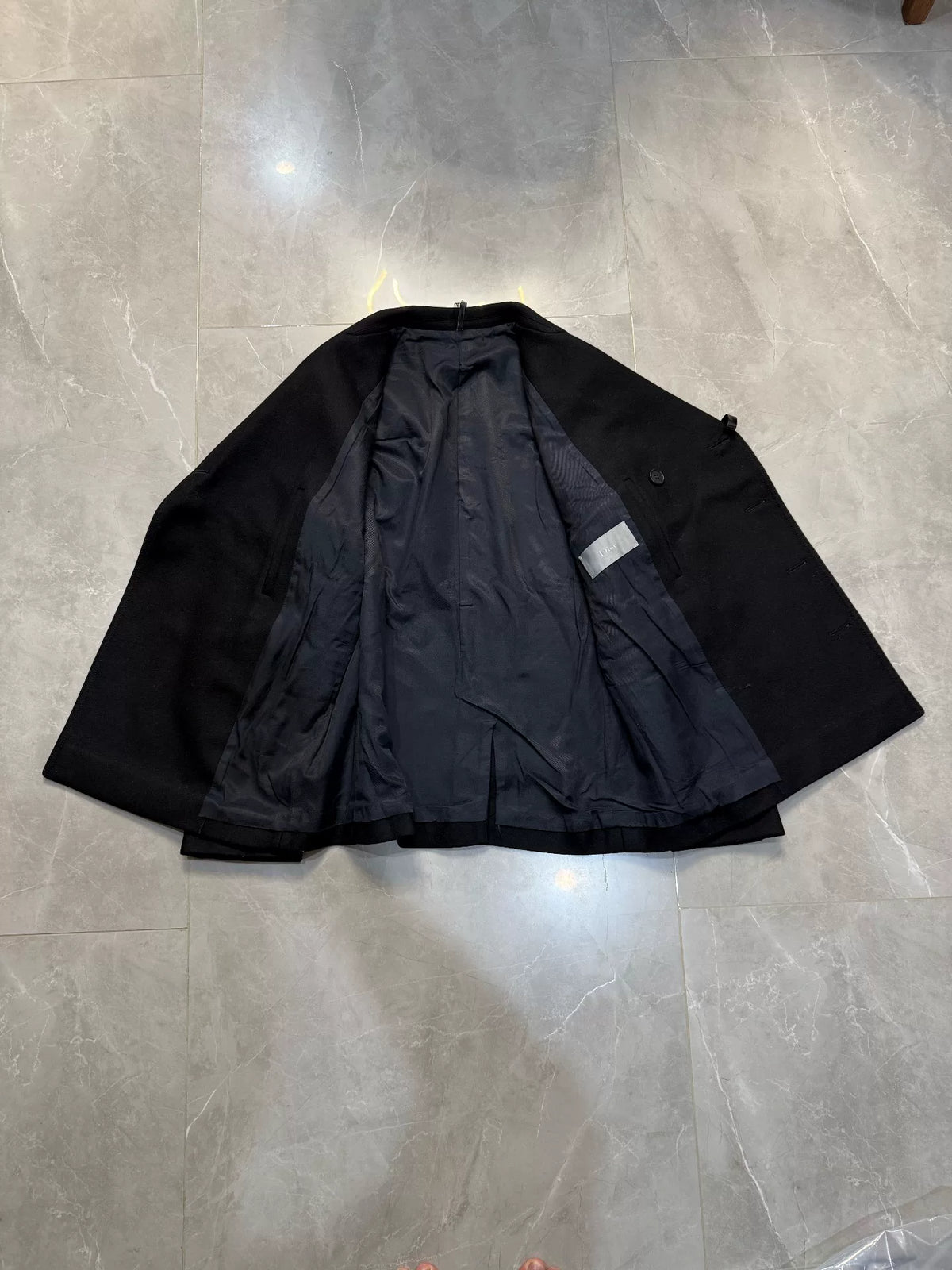 Dior SS06 Double-Breasted Shoulder-Epaulette Jacket by Hedi Slimane