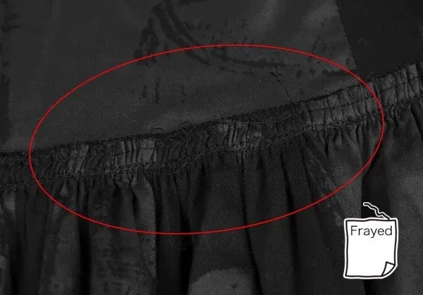 Jean Paul Gaultier Vintage Black Pattern Skirt
