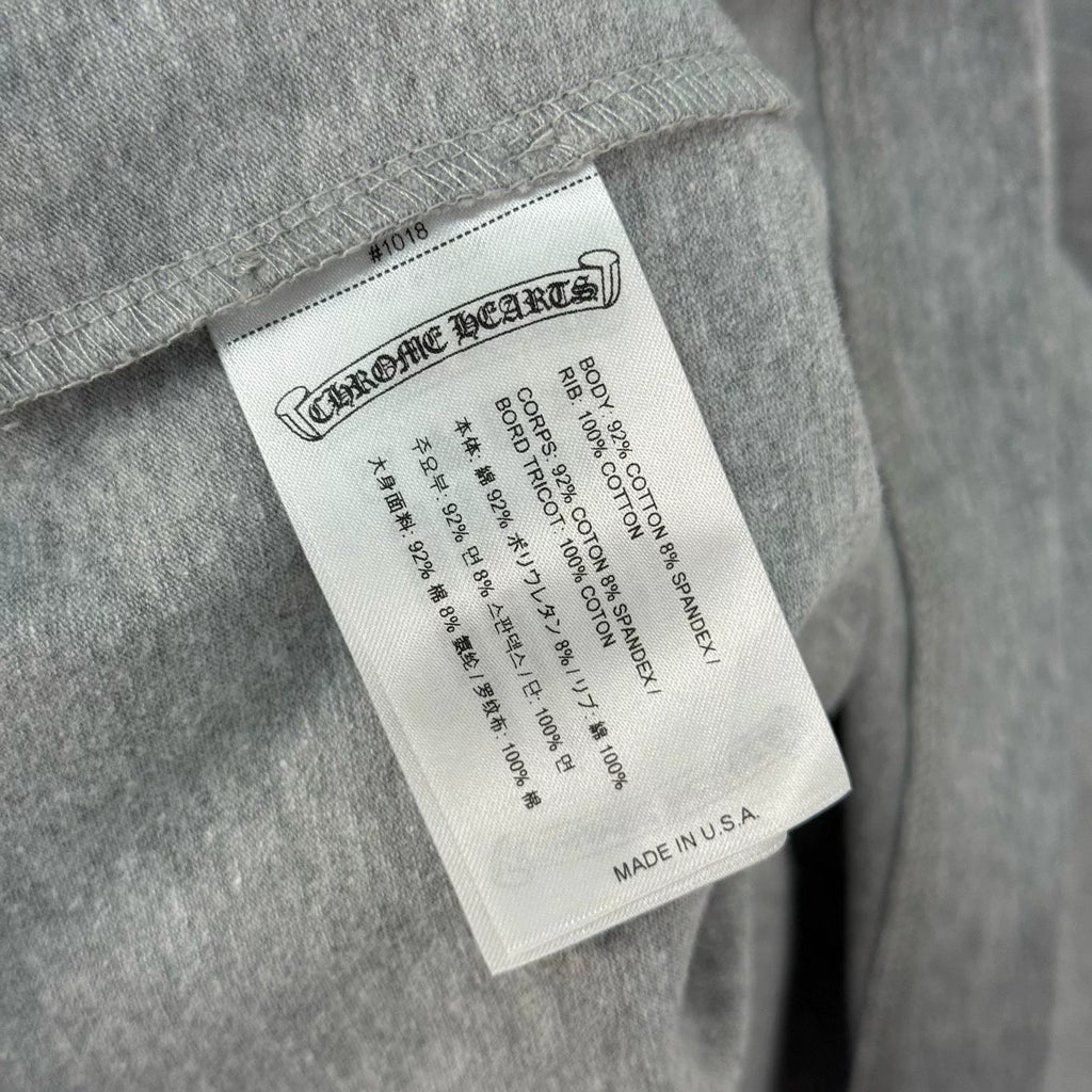 Chrome Hearts Gray Horseshoe Strap Dress