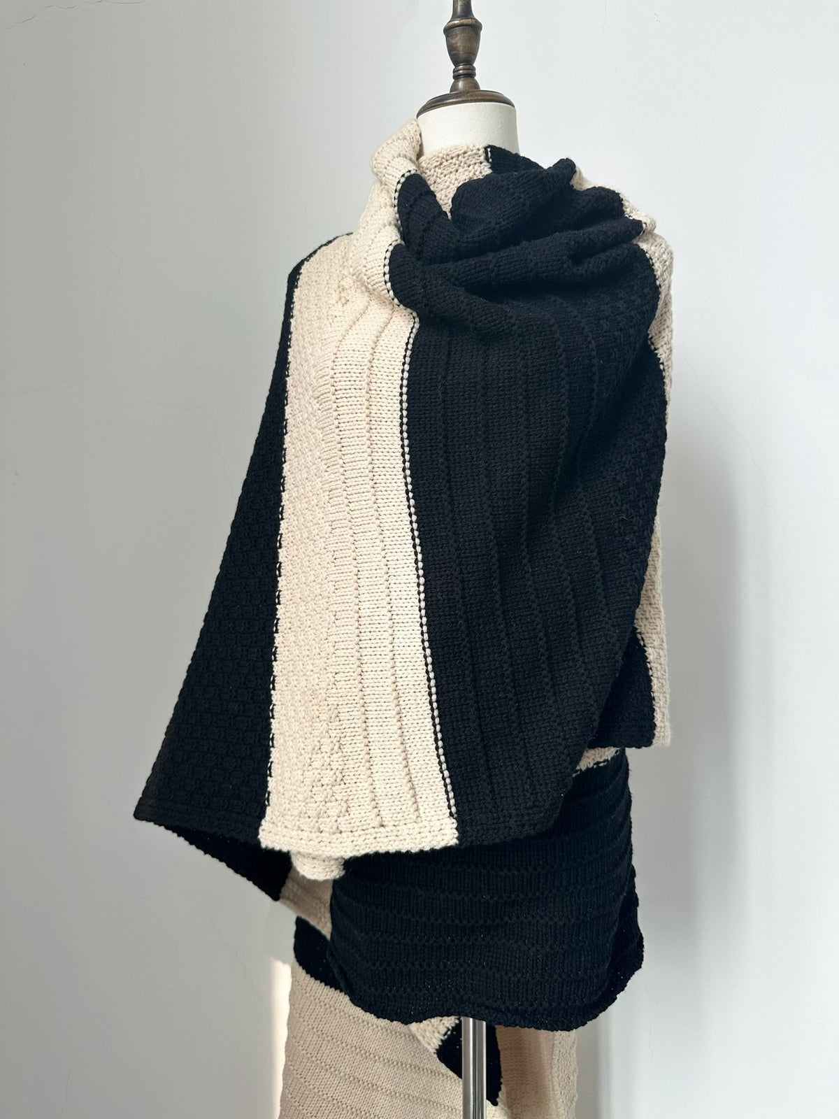 Yohji Yamamoto 2002 runway show piece shawl