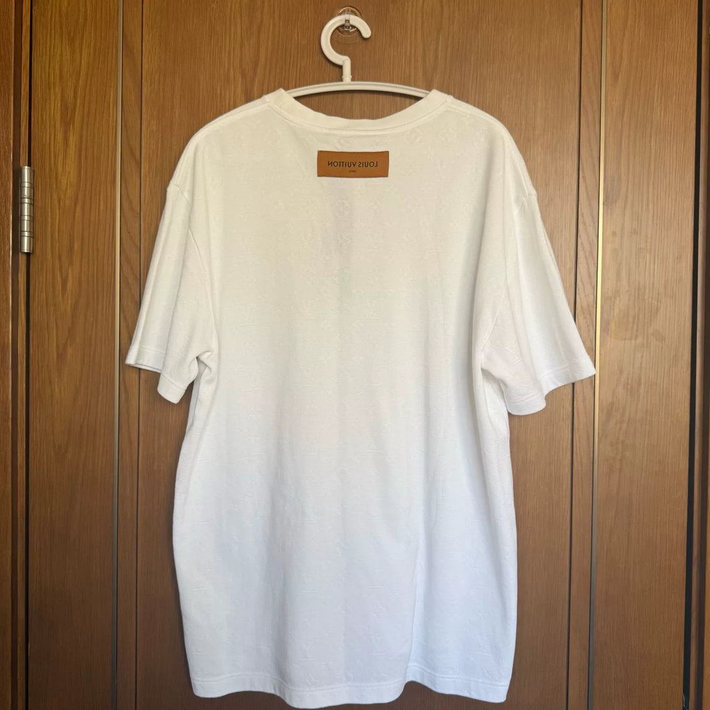 Louis Vuitton Tonal Monogram Full Print Short Sleeve Top