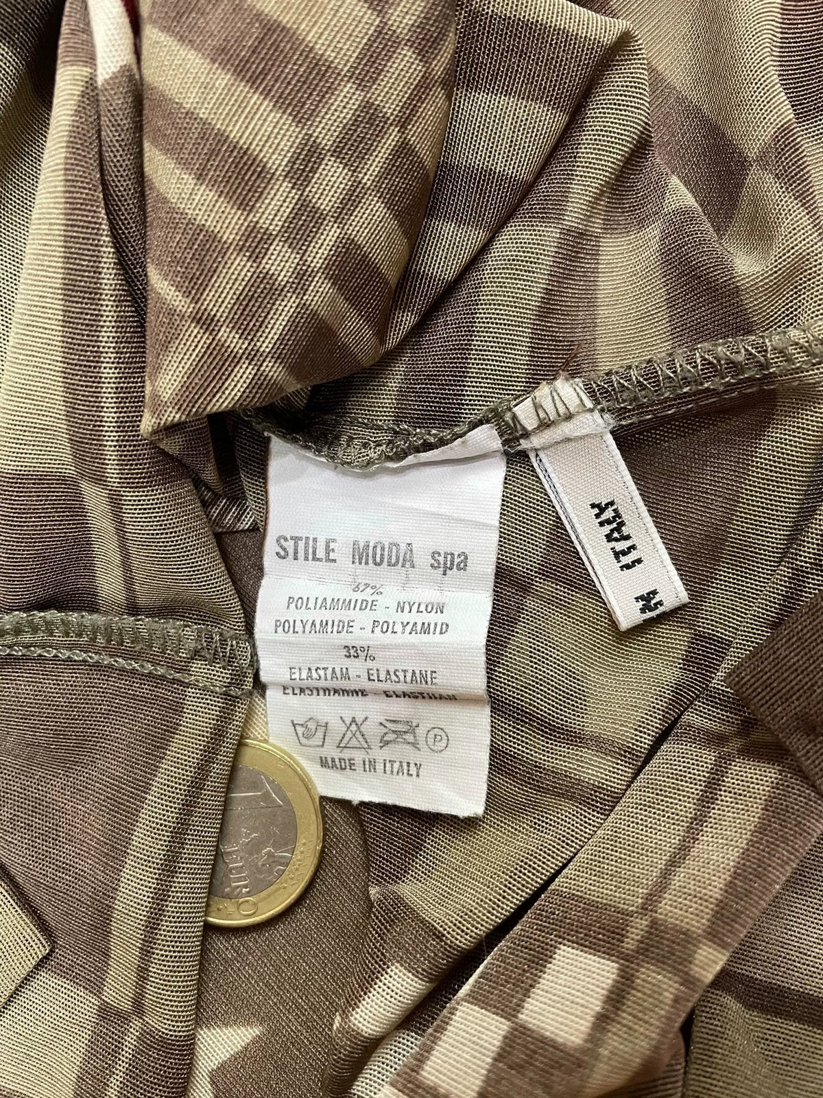 1995 Spring/Summer Jean Paul Gaultier TV Signal Test Cyber Mesh Shirt