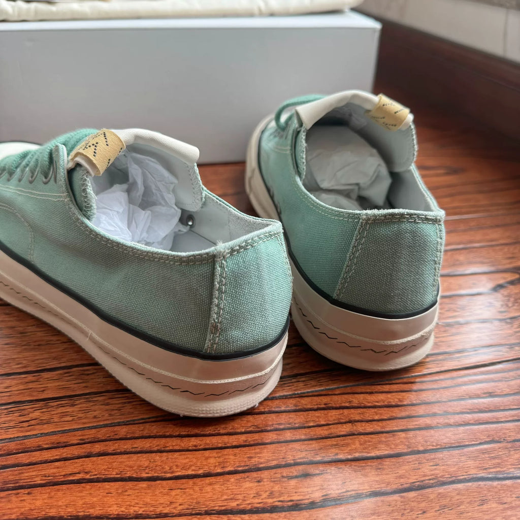 Visvim 24ss SKAGWAY LO CANVAS Thin-sole Canvas Shoes
