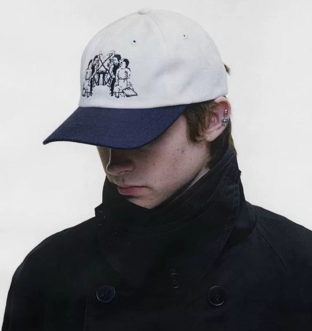 Enfants Riches Deprimes 26SS Wool Panel Baseball Cap
