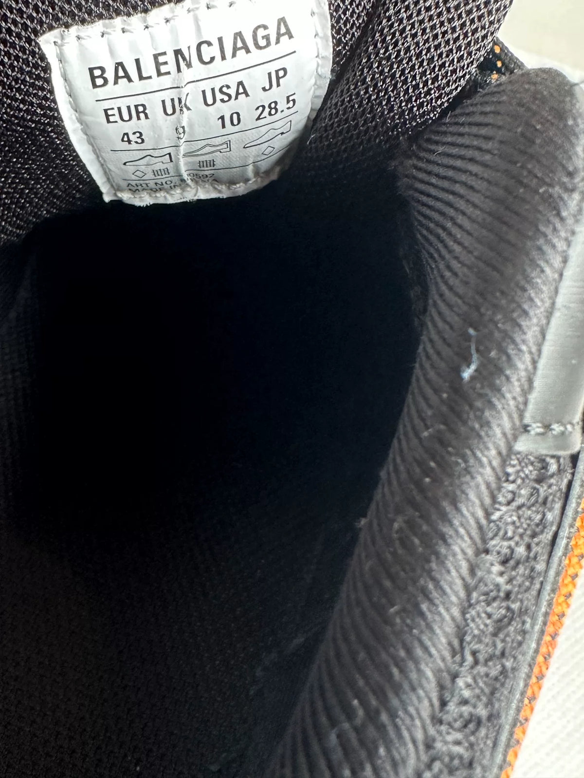 Balenciaga Track Trail Black Shoes