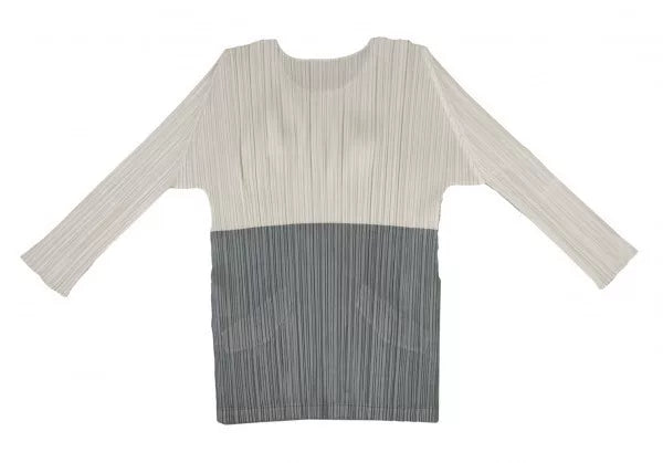 Issey Miyake Vintage Patchwork Pleated Top