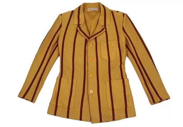 Issey Miyake Vintage Yellow Striped Top
