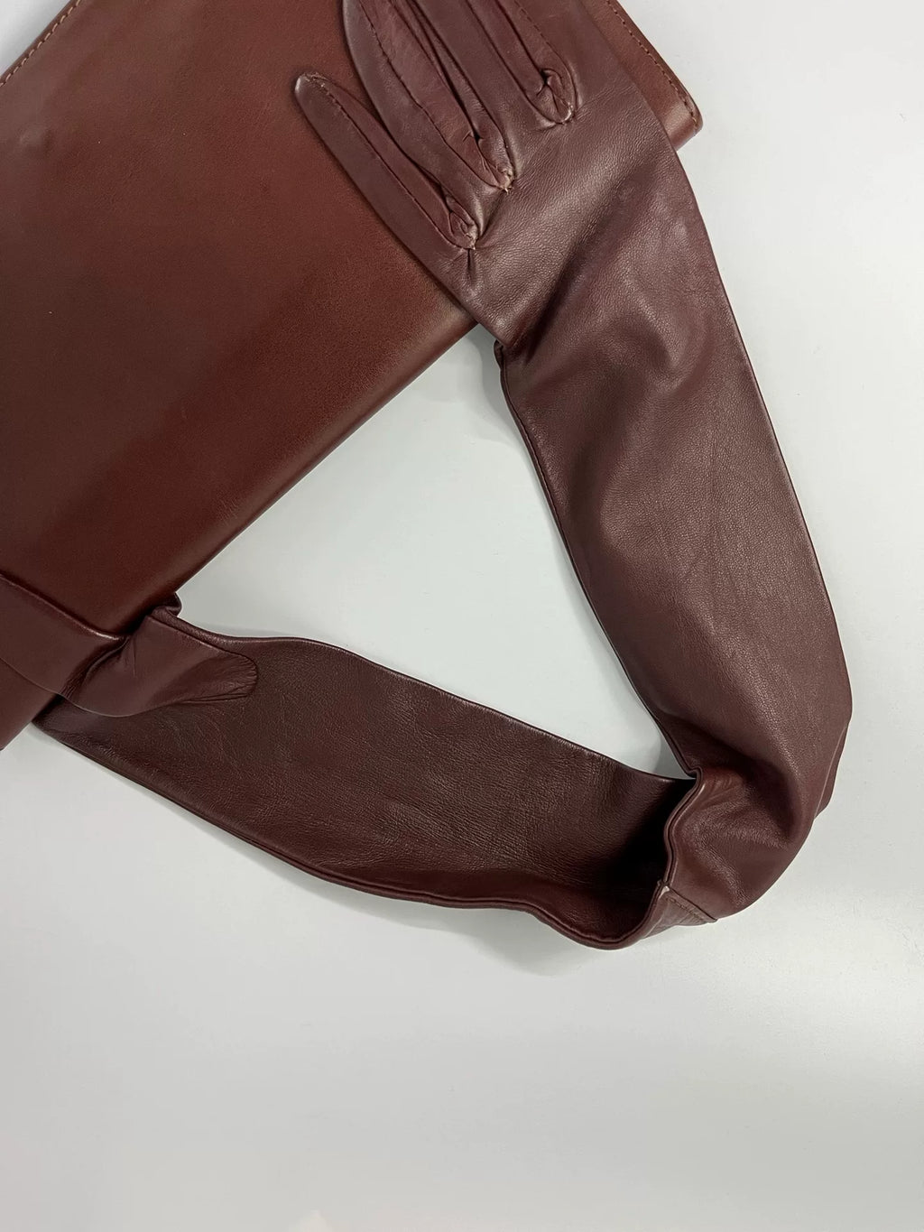 Maison Margiela x H&M collaboration, dark red, glove bag