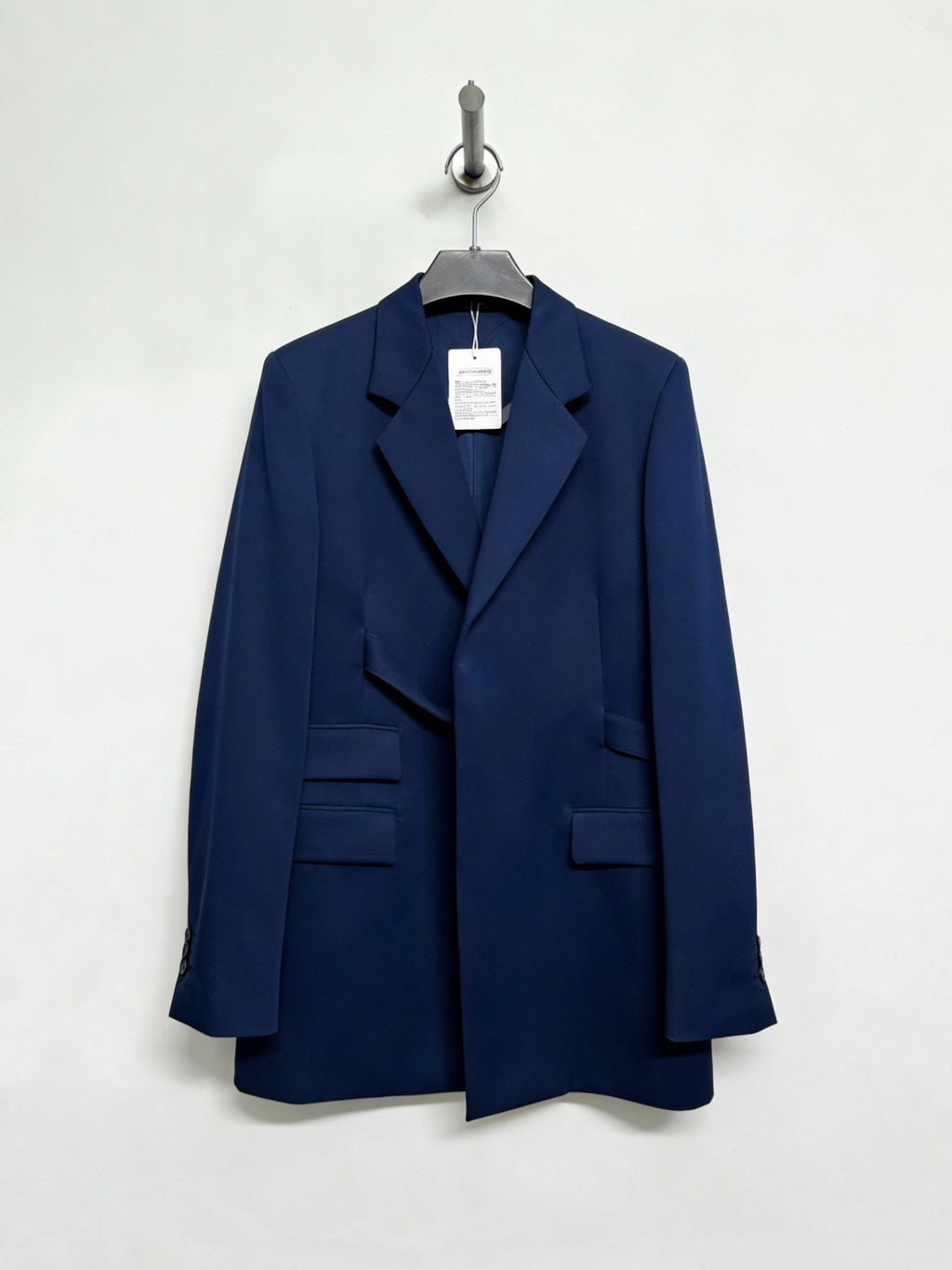 Maison Margiela 20SS Lace-Up Blue Jacket