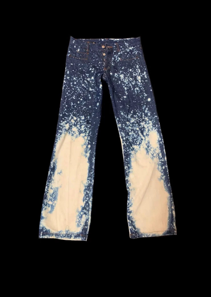 Jean Paul Gaultier Paint-Splatter Jeans
