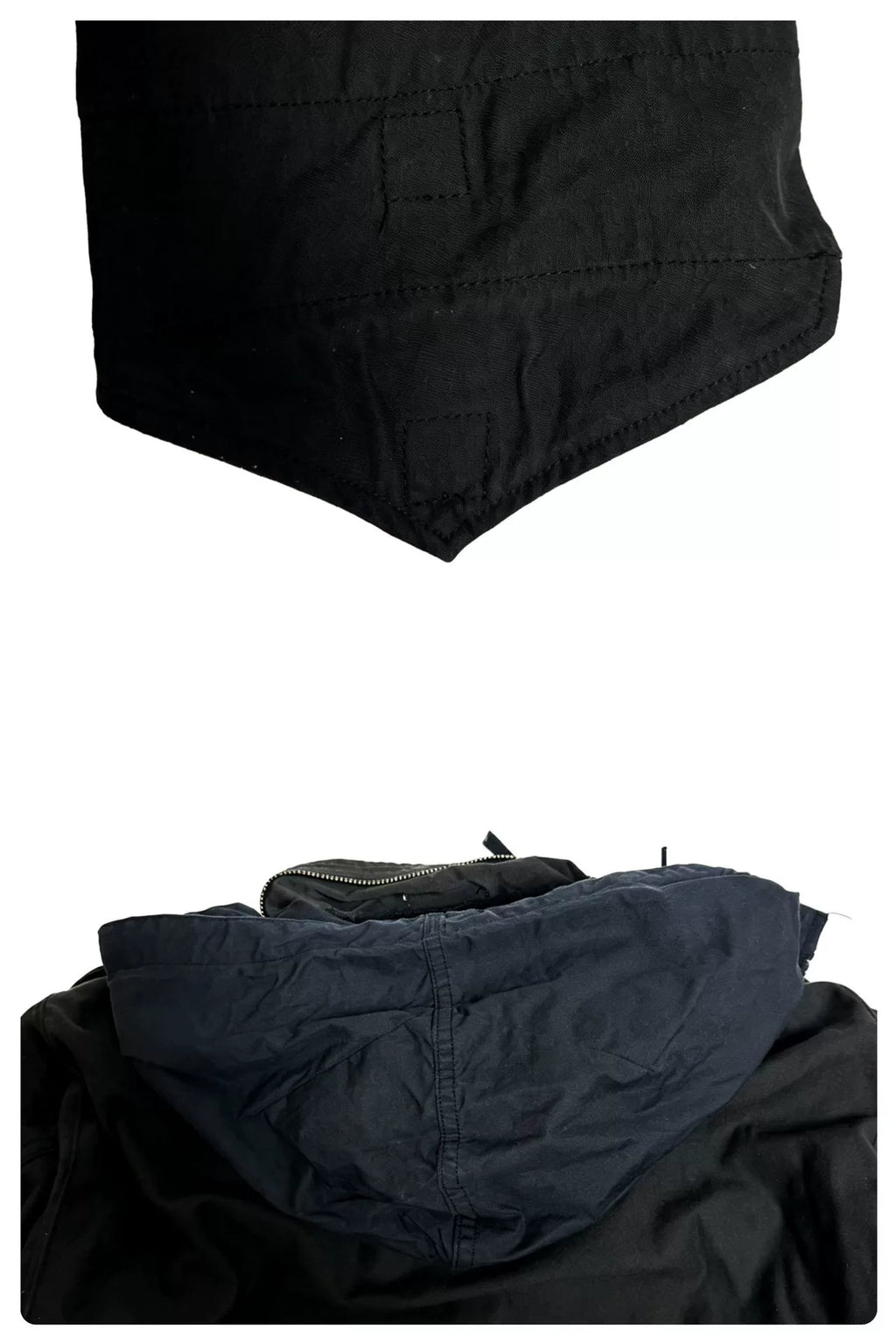 Wtaps 18AW Wmill-65 Nyco. Satin Mill Black Jacket