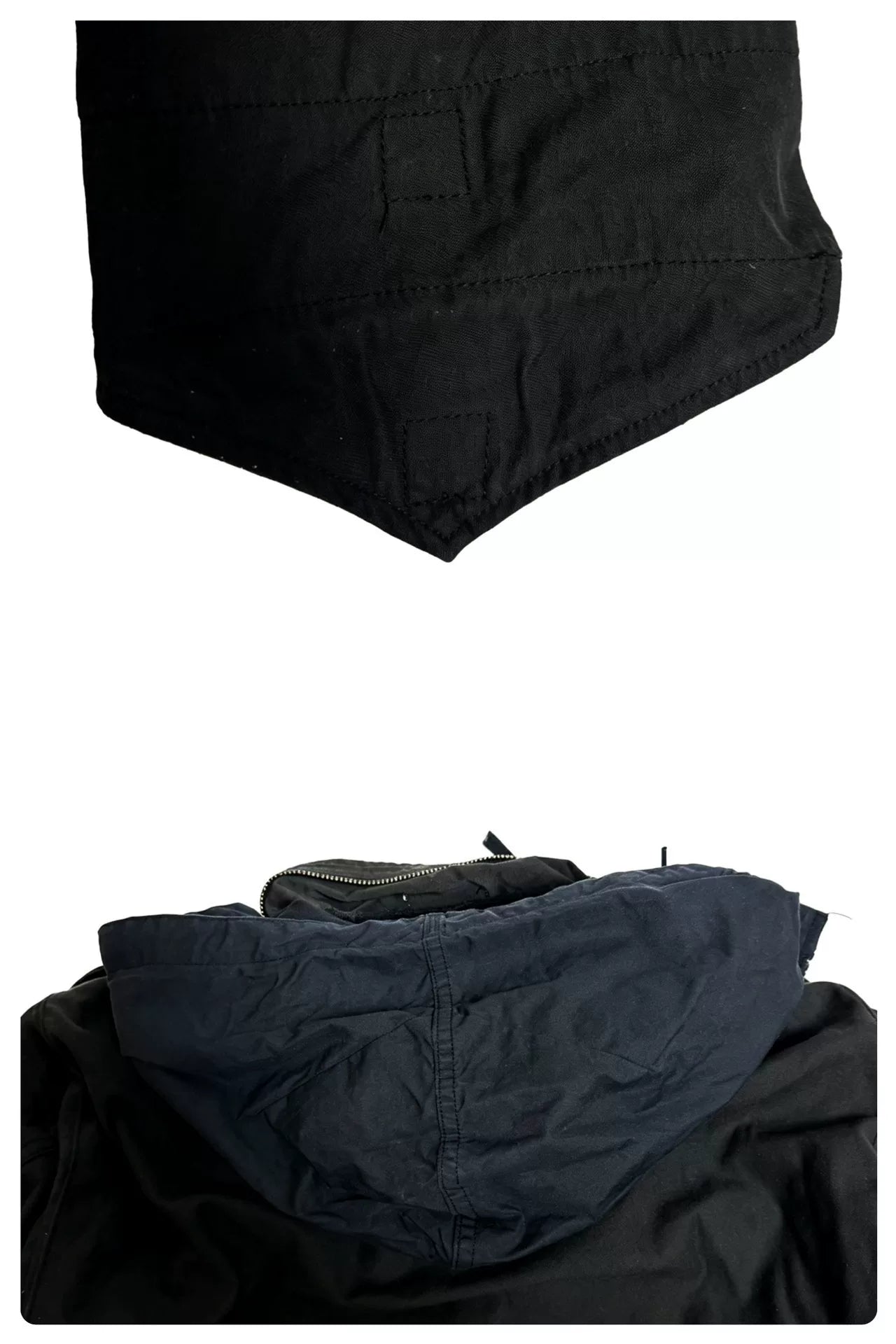 Wtaps 18AW Wmill-65 Nyco. Satin Mill Black Jacket