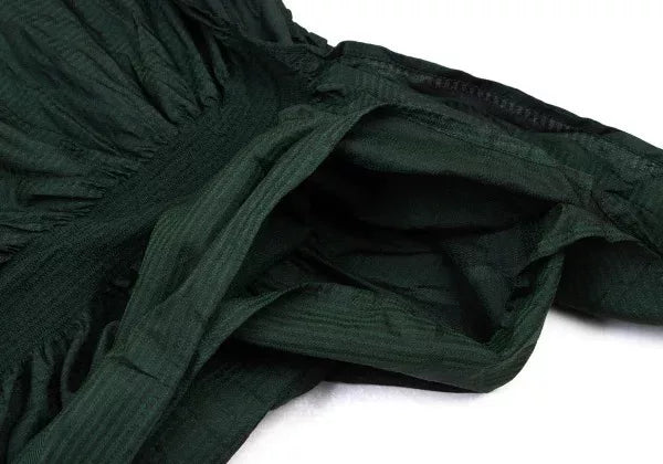 Issey Miyake Vintage Green Pleated Top