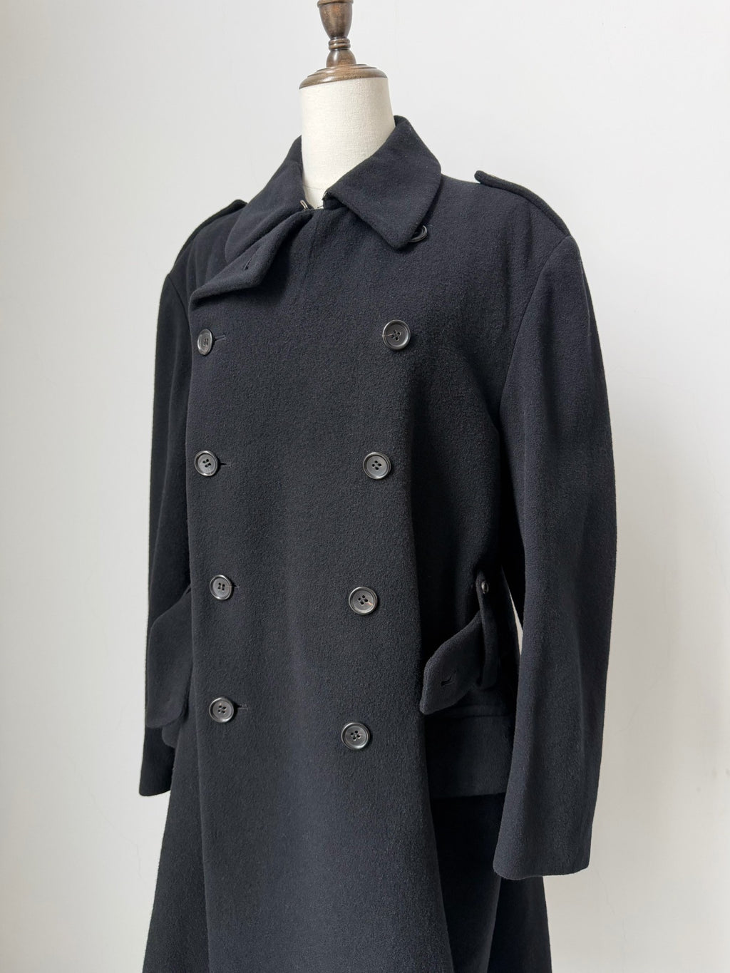 Comme Des Garcons Rei Kawakubo 1994 mainline shrunken wool coat