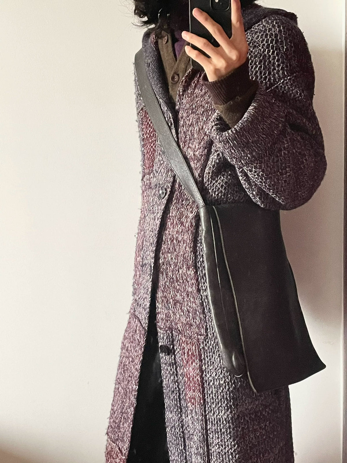 Yohji Yamamoto PourHomme | F/W14 Wool Knit Coat