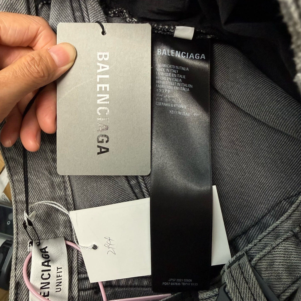 Balenciaga Unifit Denim Shorts