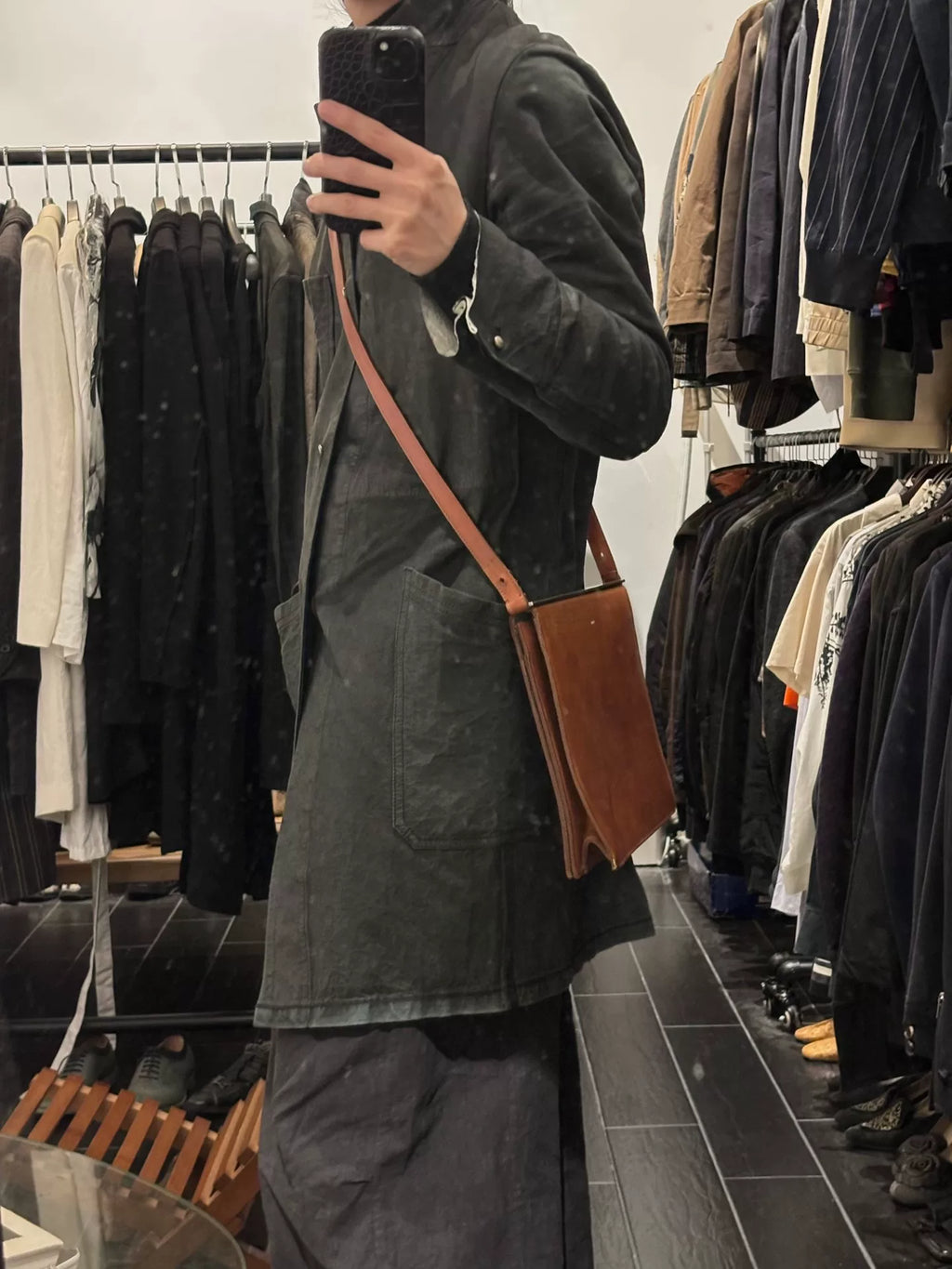 Maison Martin Margiela | F/W12 Orange Square Bag