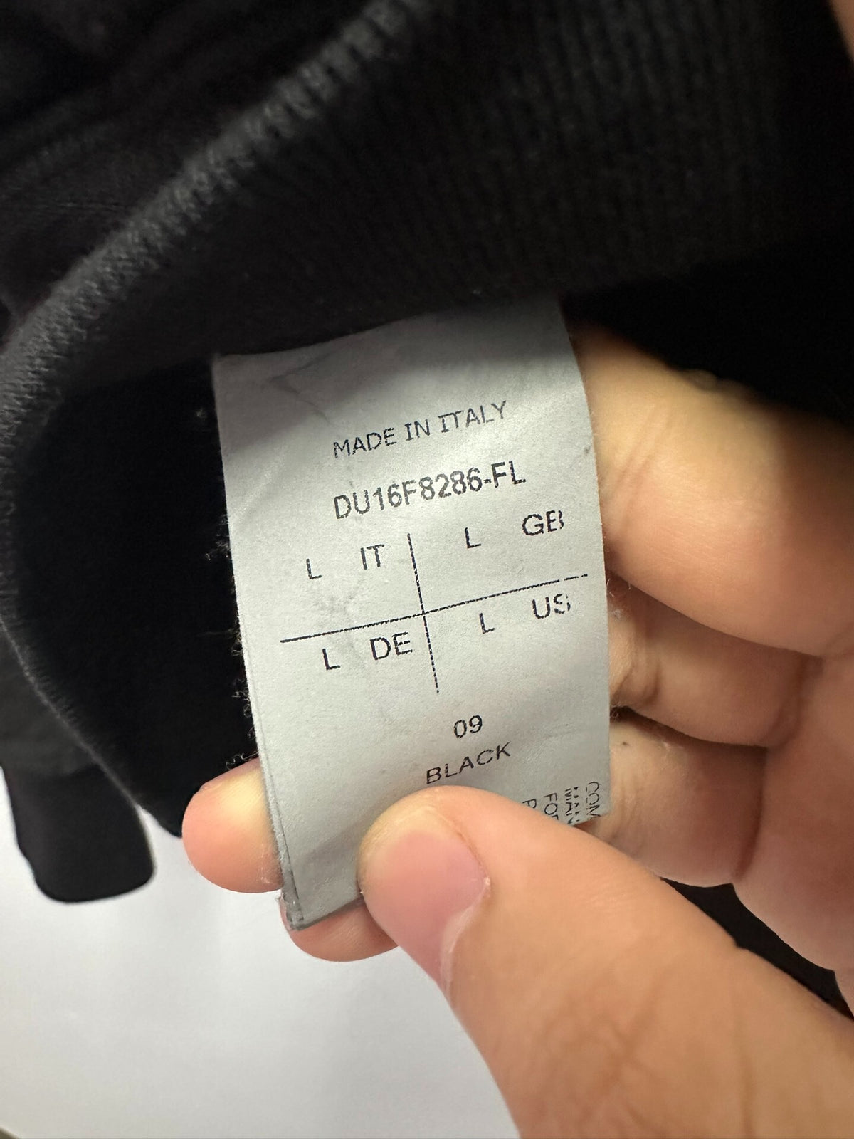 Rick Owens leather-sleeve wizard hat Zip Up Sweater