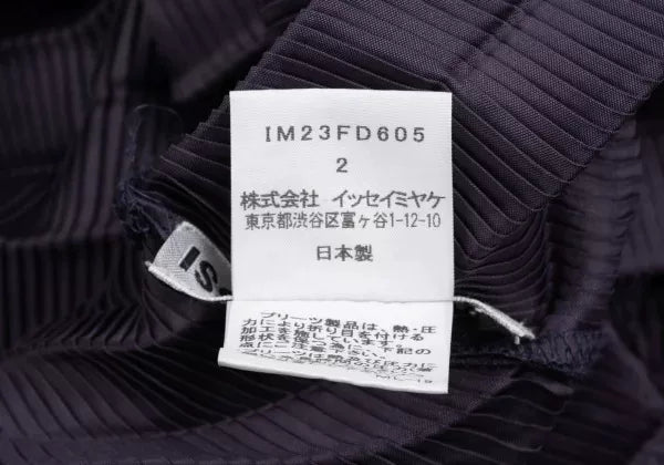 Issey Miyake Vintage Purple Pleated Top