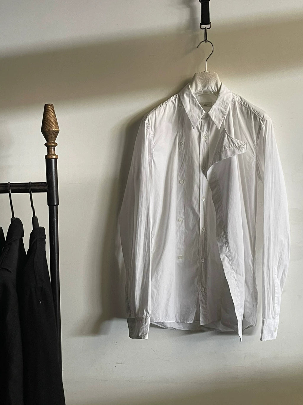 Dries Van Noten FW12 Showpiece Double-Breasted Double-Button Shirt