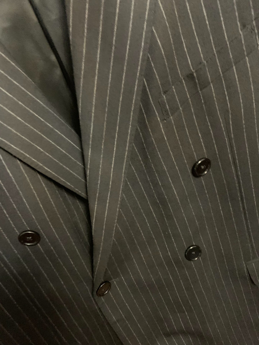 Celine 19FW Striped Double-Breasted Suit