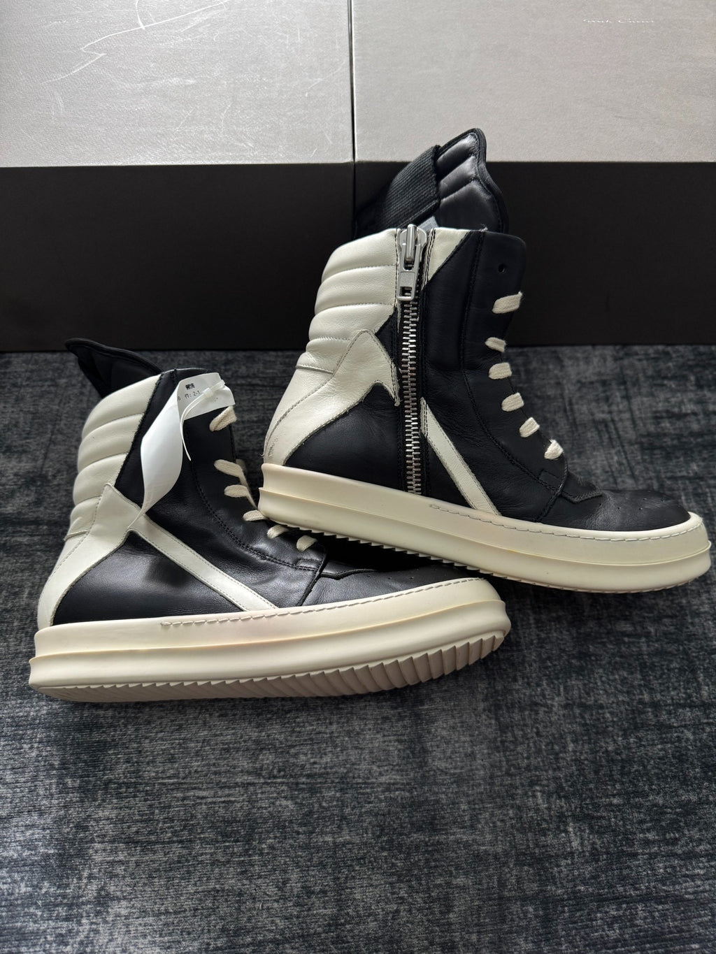 Rick Owens Inverted-Triangle Sneakers