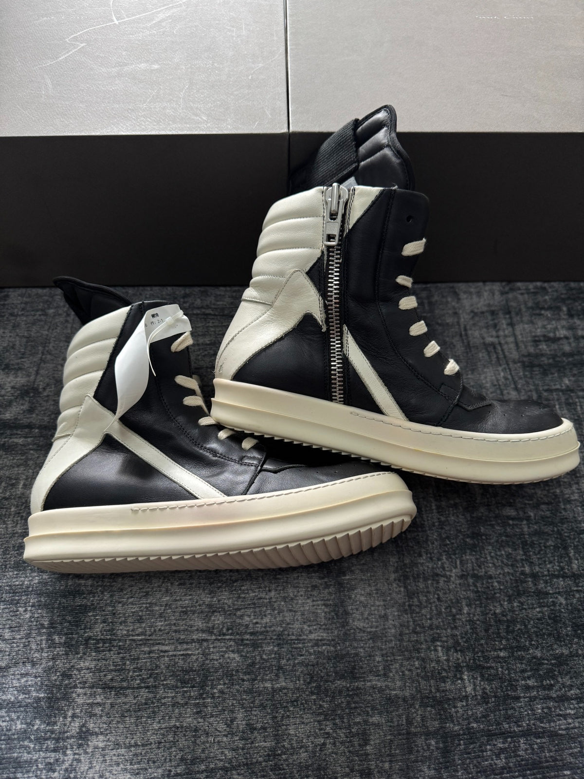 Rick Owens Inverted-Triangle Sneakers