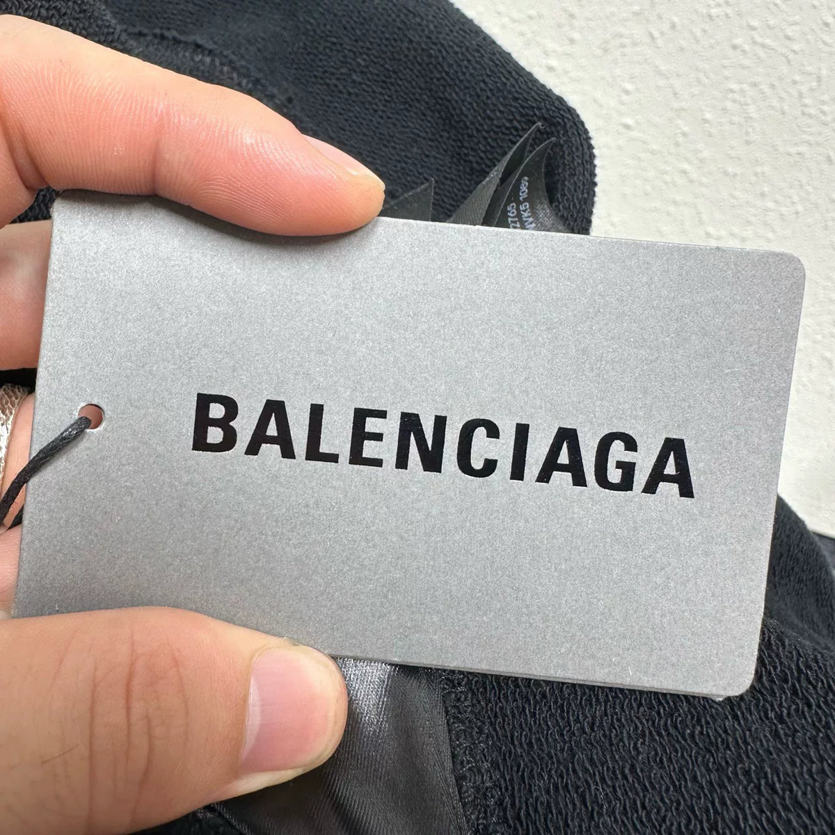 Balenciaga Black Coca-Cola Logo Mud-Dye Distressed Print Zip-Up Jacket