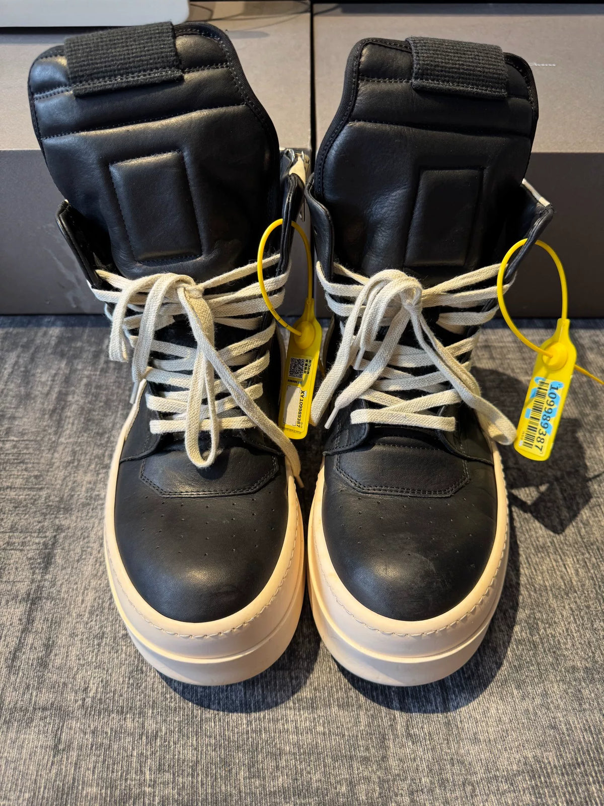 Rick Owens Inverted-Triangle Sneakers