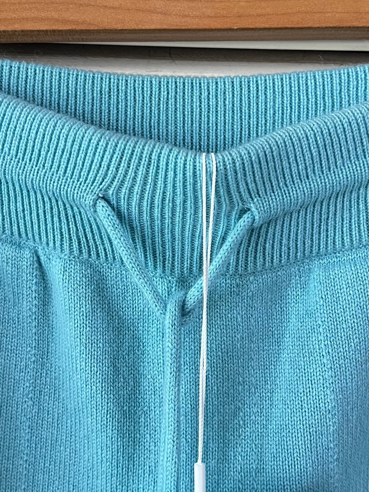 Chanel 24c Color-Block Knit Shorts