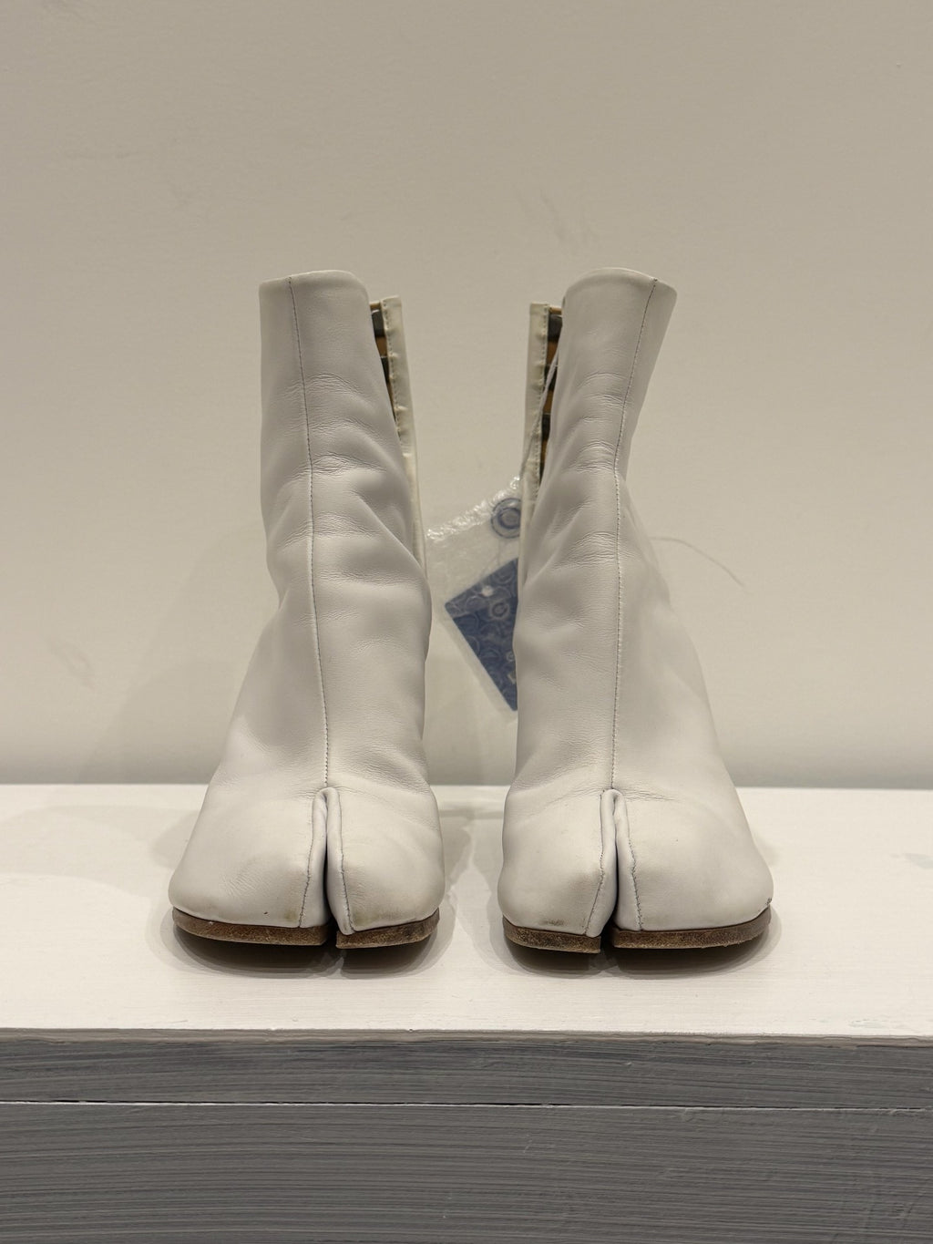 Maison Margiela Tabi High Heel Leather Boots