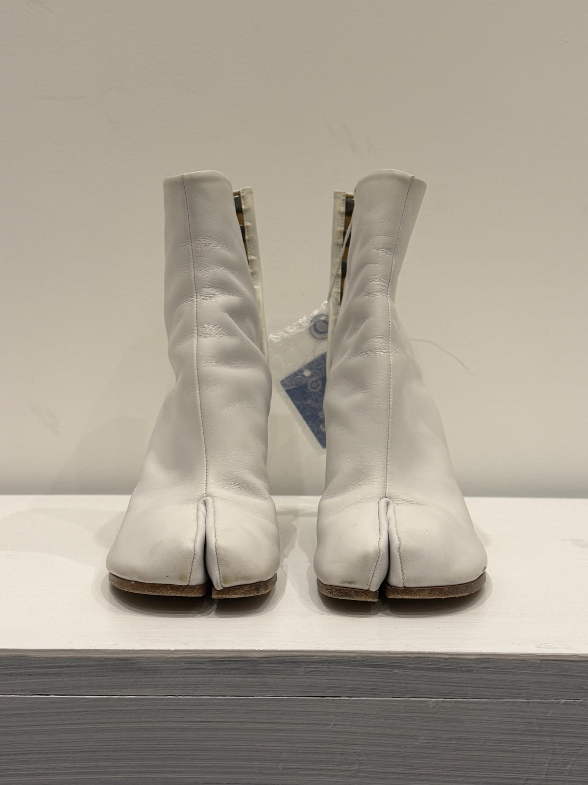 Maison Margiela Tabi High Heel Leather Boots