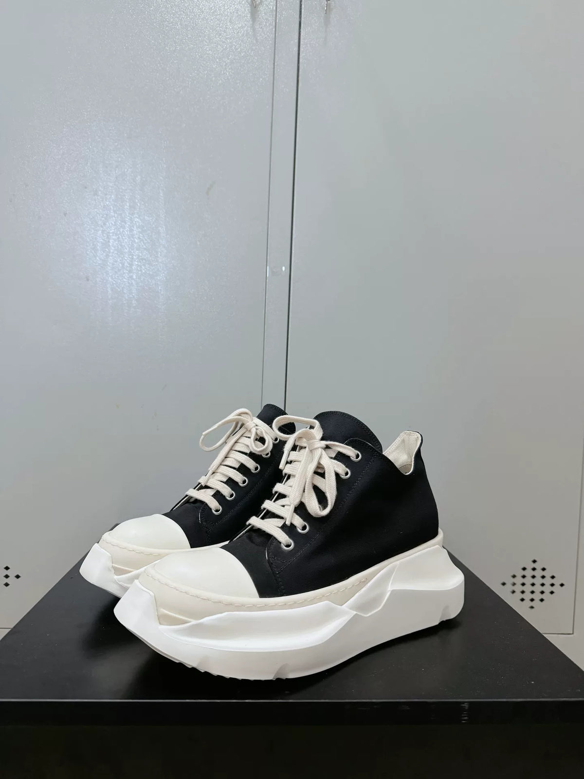 Rick Owens Abstract Tank Sole Large Converse Sneakers