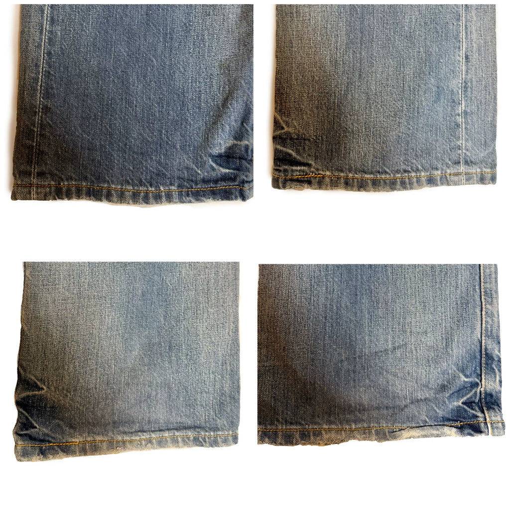 Levis Distressed Washed Jeans