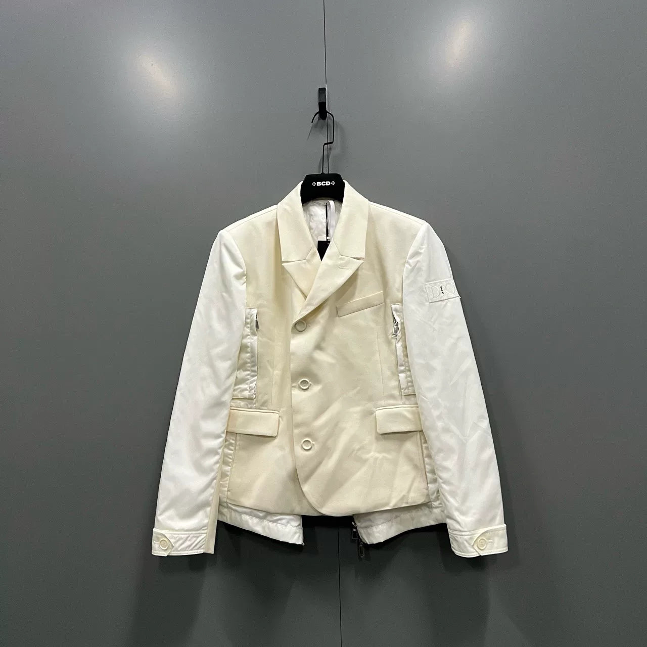 Dior X Sacai Spliced Layered Suit