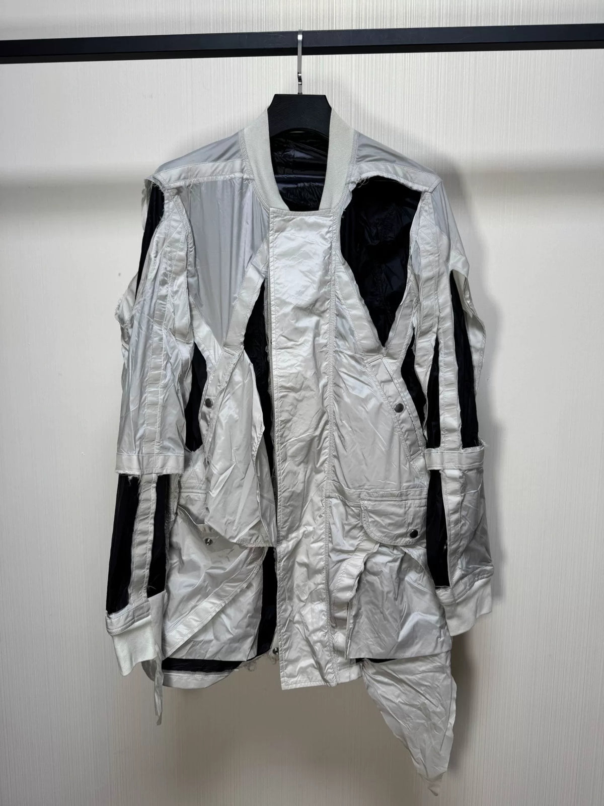 Rick Owens SS19 Patchwork Trench Coat