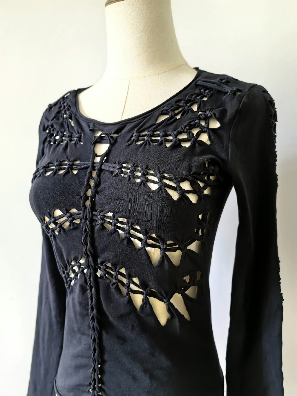 Jean Paul Gaultier 2001 Spring/Summer stretch knit top