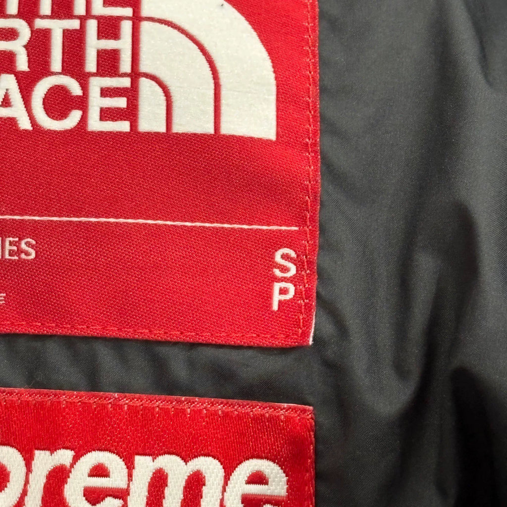 Supreme Yellow Full Print Stand-Collar Logo Goose Down Jacket