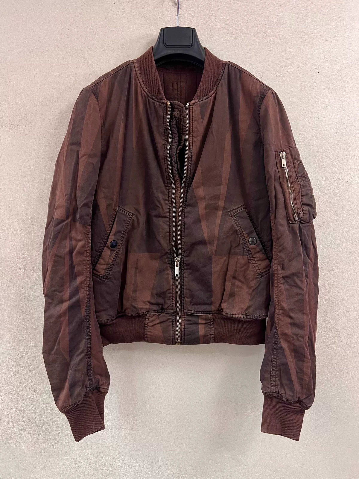 Rick Owens Pilot Cotton-Filled MA1 Bomber Jacket
