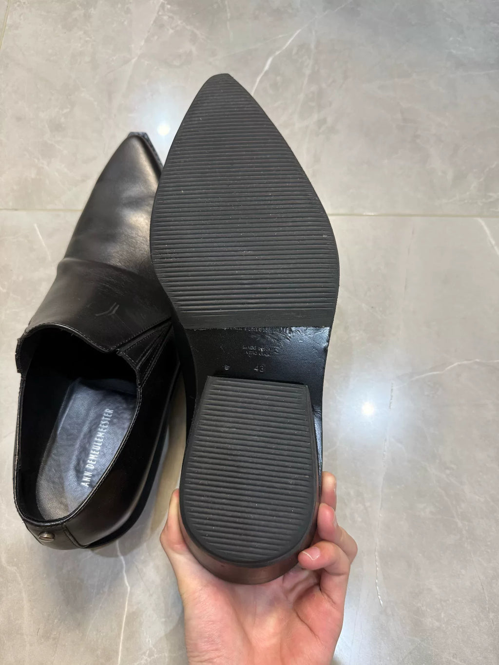 Raf Simons SS06 Ann Pointed Toe Loafers