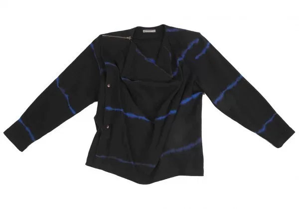 Issey Miyake Vintage Black Blue Top
