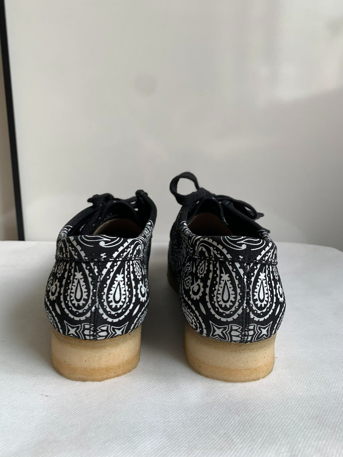 Supreme × Clarks Black Leather Sneakers