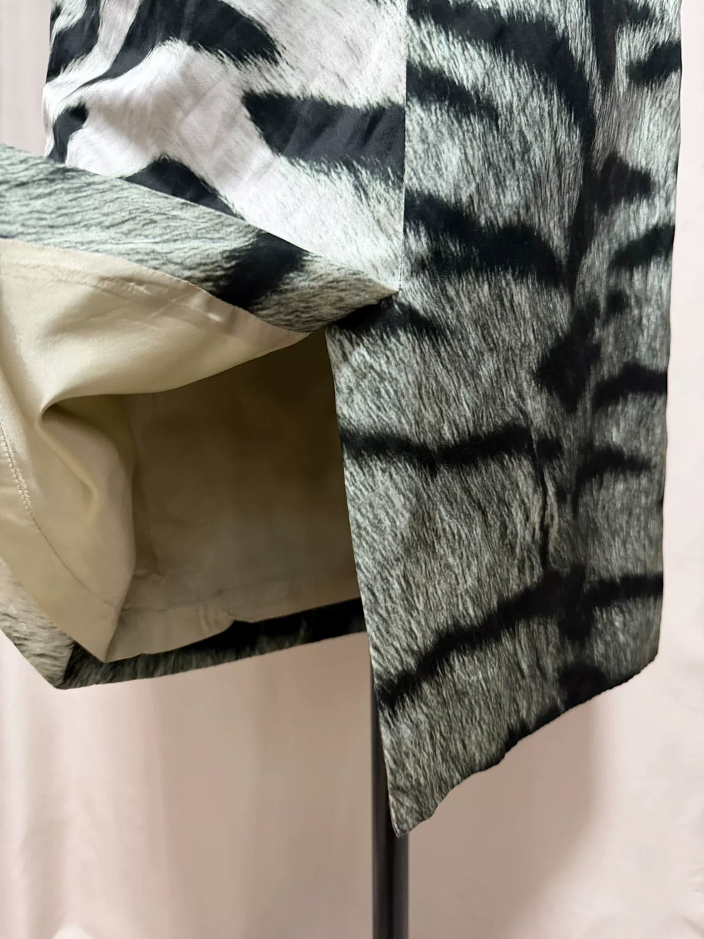 Dries Van Noten 2020 Spring/Summer Zebra Print Skirt