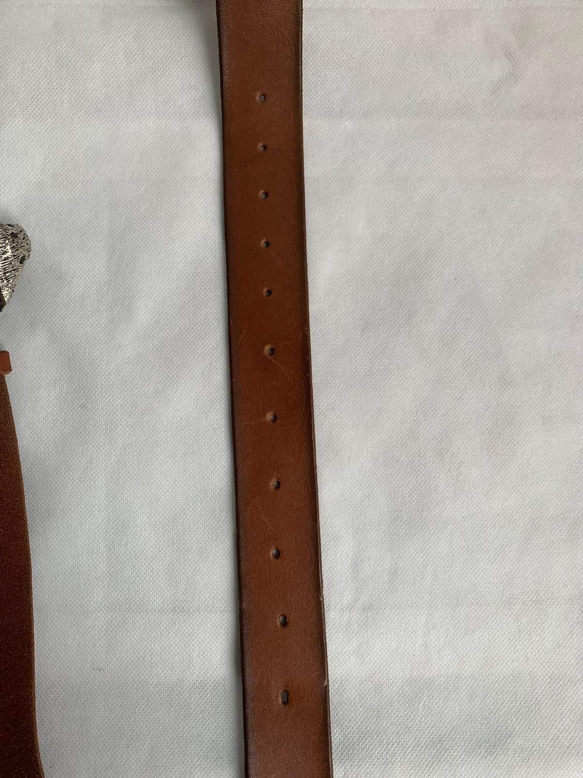 Gucci Brown Tiger Head Leather Belt