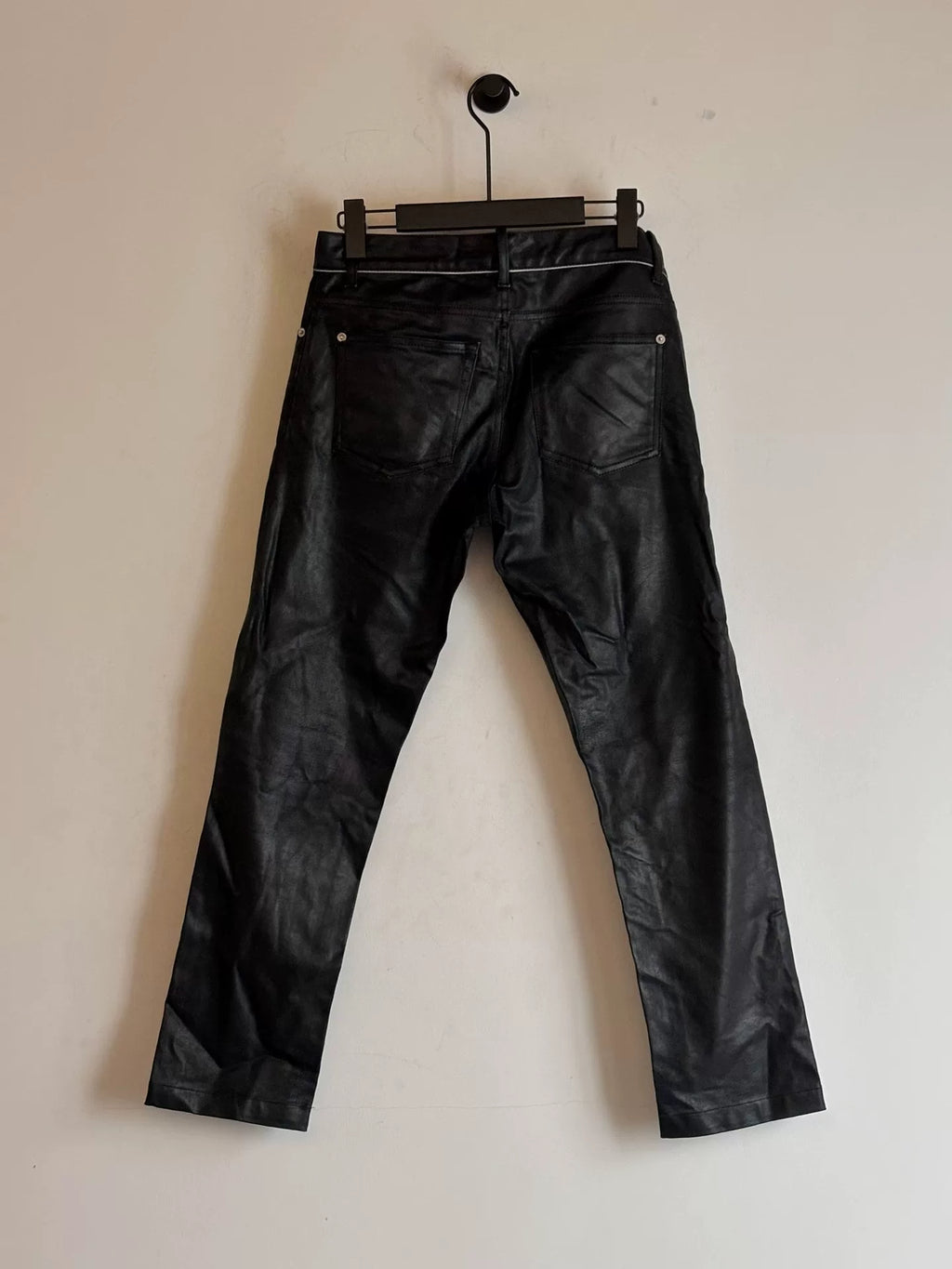Balenciaga | 2010 Waxed Straight-Leg Jeans